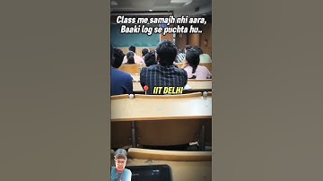 How we attend class in IIT Delhi 😂|IIT JEE Motivation|#iit #jeemains #pw #jee #iitbombay #iitdelhi