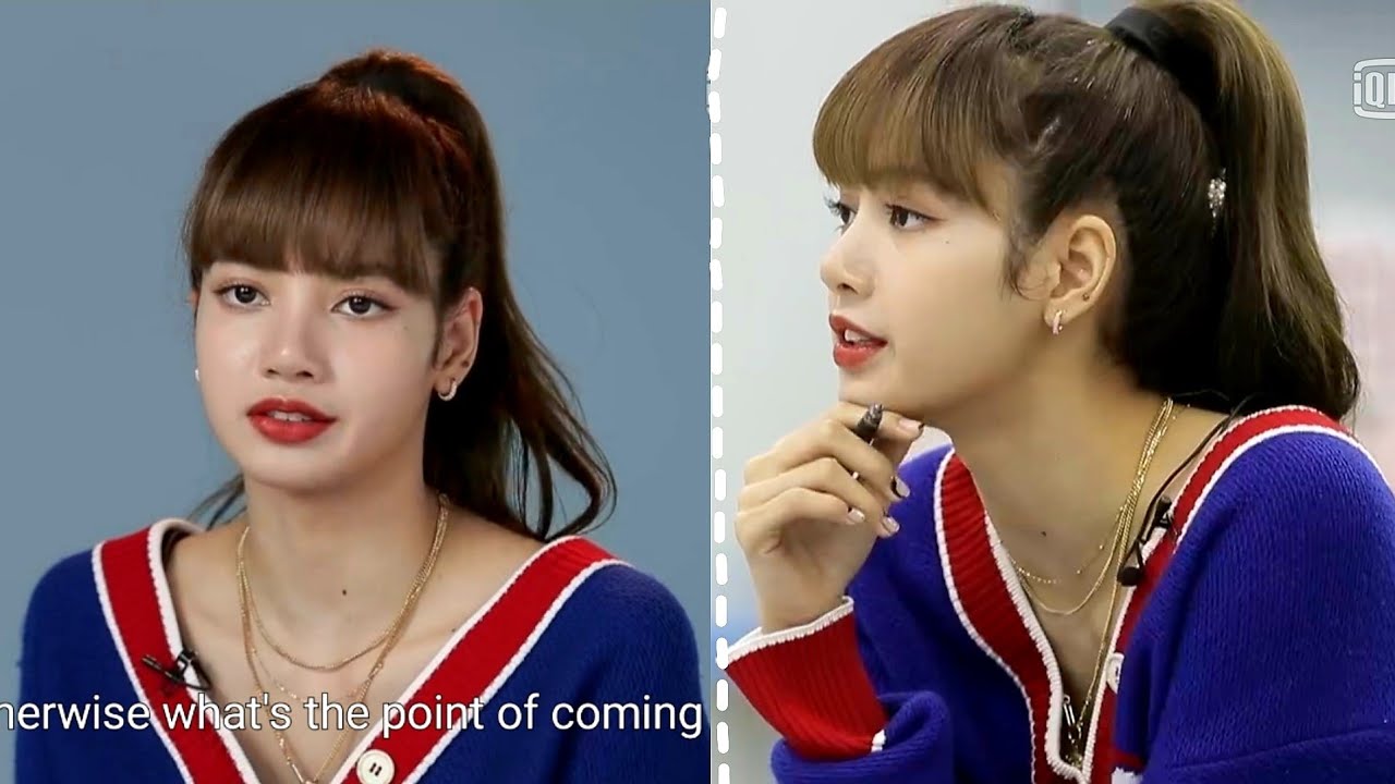 BLACKPINK LISA in ponytail is back! [Youth With You Preview Ep.8] - YouTube