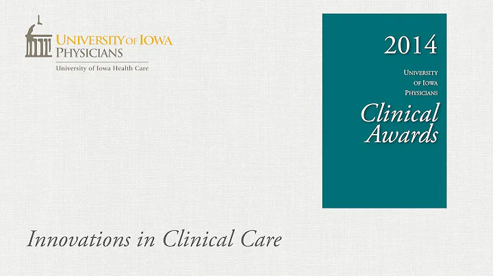 UI Physicians Awards 2014 - Rebecca Benson, MD, Ph...