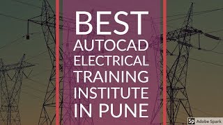 AutoCAD Electrical training Institute  | CADD Centre Design Studio