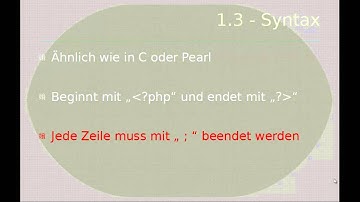 [PHP & MySql] Was ist das?