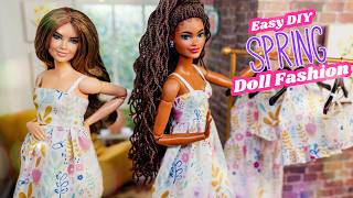 How To Make Doll Clothes: EASY Sewing Mix & Match Spring Fashion | Free Pattern screenshot 2
