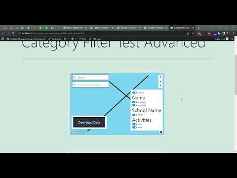 Mapster WP Maps Pro: Advanced Category Filter