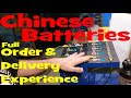 Scared of ordering batteries in China through Alibaba? Watch this...