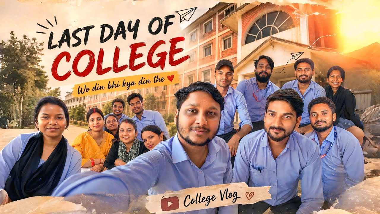 My Last Day of College 😭 - YouTube