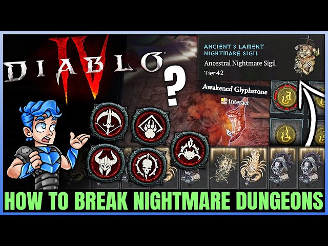 Nightmare Dungeons Explained in Diablo 4 - Nightmare Difficulty - World  Tiers, Diablo IV