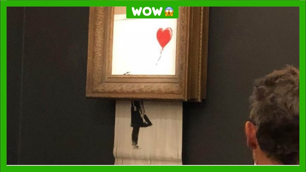 New Update Schilderij van 1,2 miljoen (!) versnippert zichzelf na verkoop