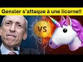 La sec sen prend  une licorne