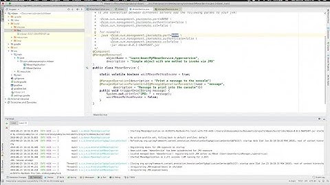 Mbean, Spring Boot and VisualVM simple example