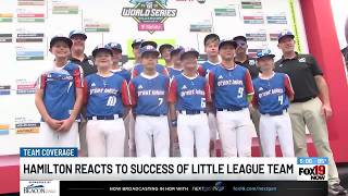 Community rallies around Hamilton West Side druing Little League World Series