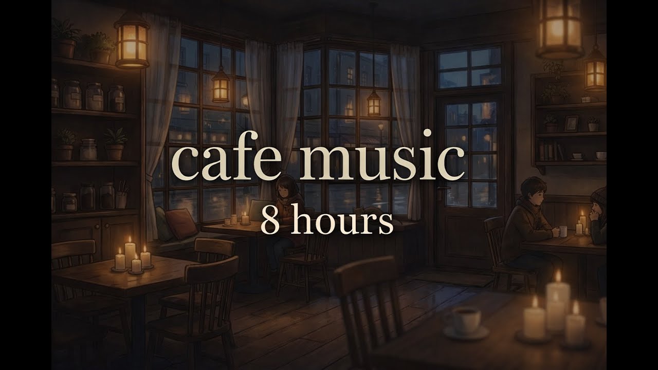 Café music for backgrounds ☕ calm music for quiet hours