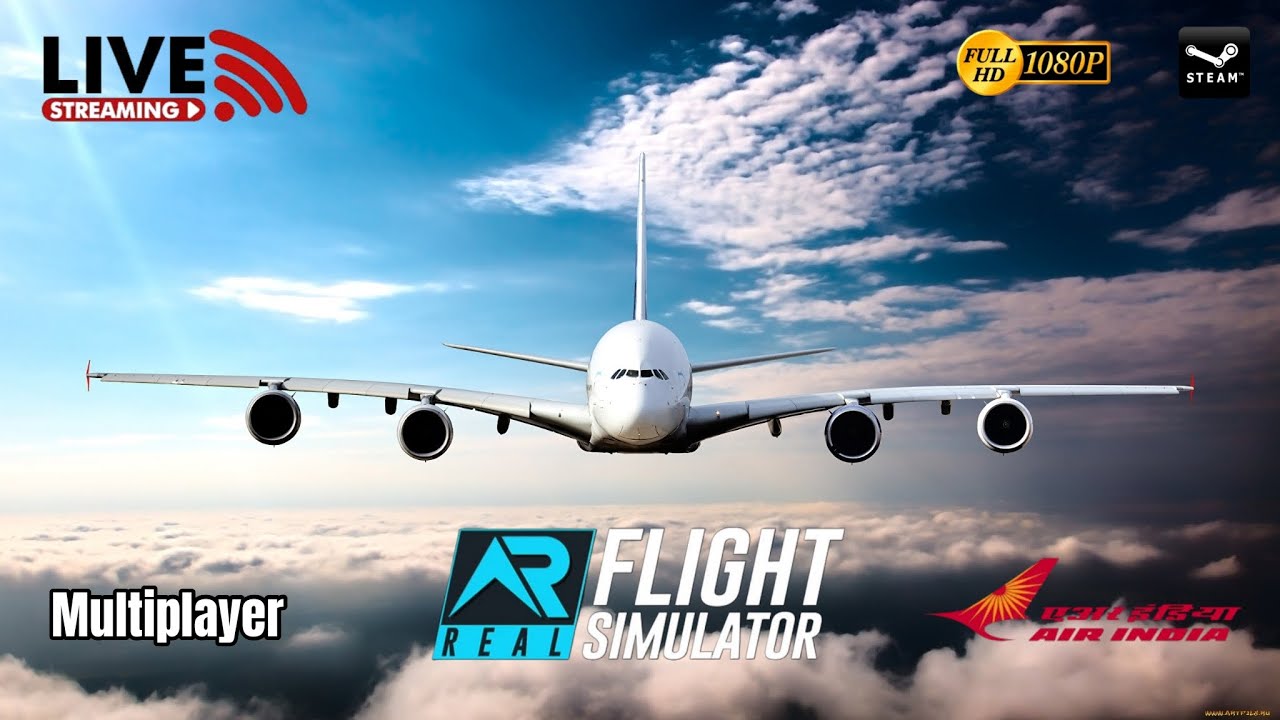 🔴Real Flight Simulator🔴#Mobile games📺📡 Real time flight journey ...