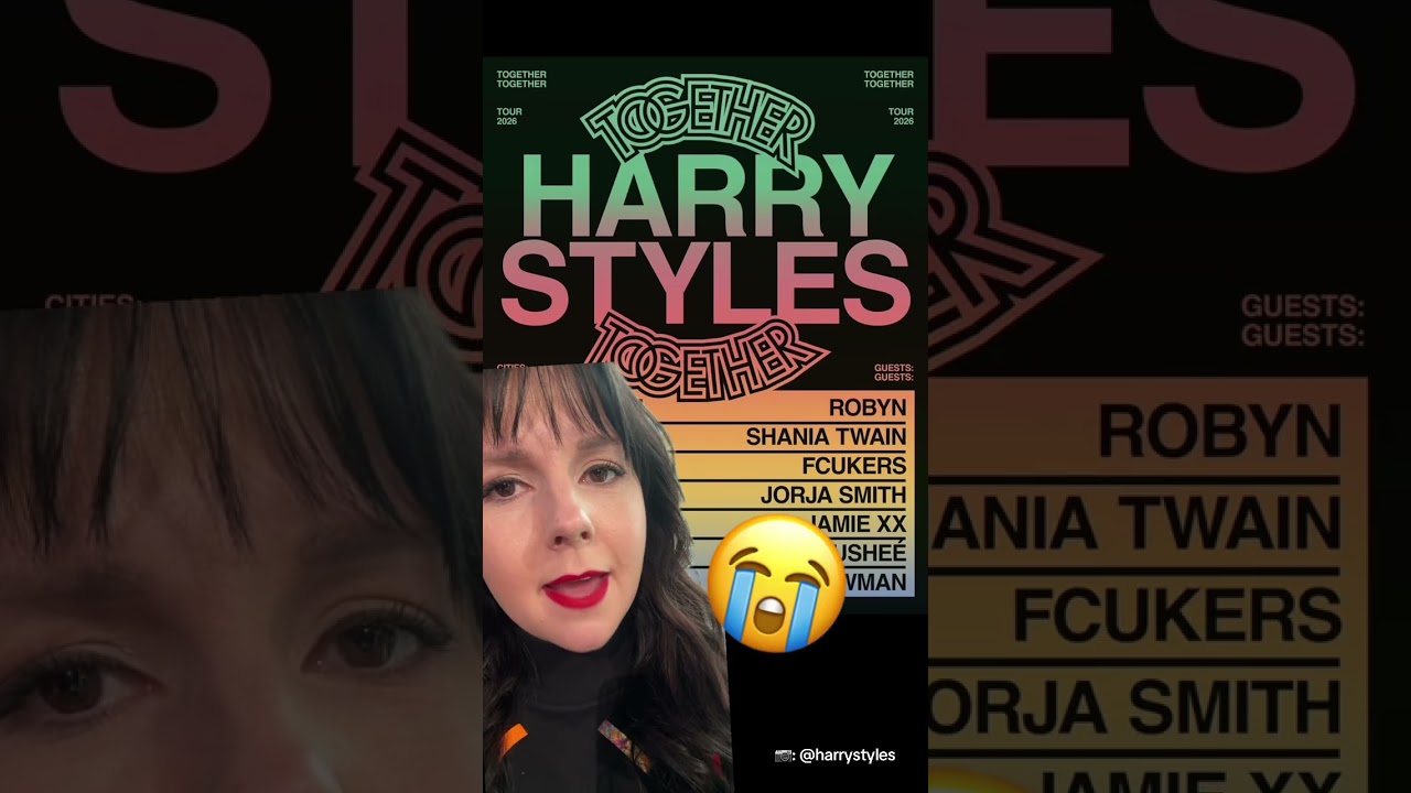 Harry Styles announces his tour ‘Together Together’ but he won’t making a stop in Canada?!💔😢