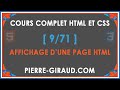 Cours complet html et css 971  cration dune page html