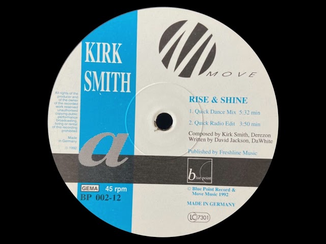Kirk Smith - Rise u0026 Shine (Quick Dance Mix) HQ Audio class=