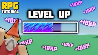 How to make XP & Level System - RPG #13