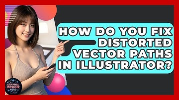 How Do You Fix Distorted Vector Paths In Illustrator? - Graphic Design Nerd