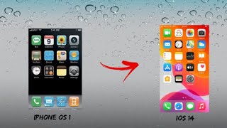 iOS Home Screen Evolution (iPhone OS 1 - iOS 14)