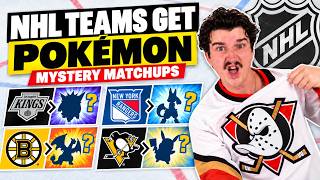 I gave every NHL Hockey team a POKEMON mascot