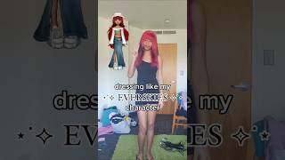 trying to out aura my everskies character #grwm #everskies #outfitinspo #fashion