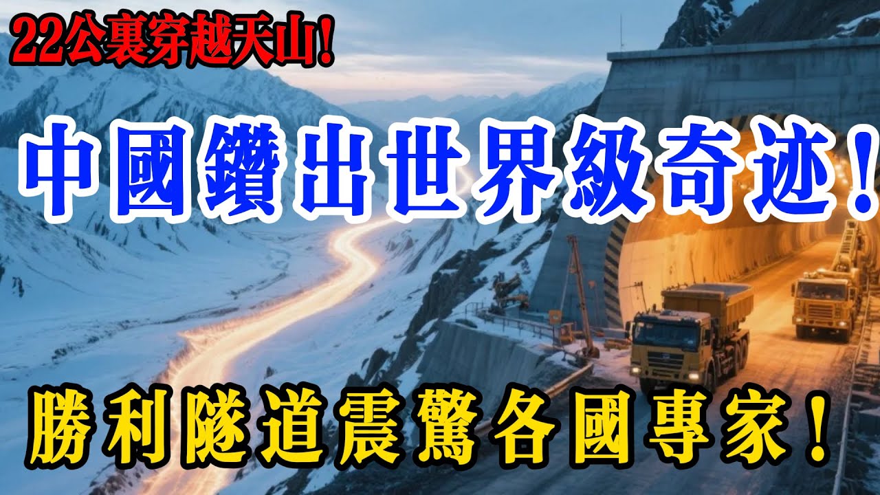 22 公里奇跡！天山勝利隧道，何以震驚世界