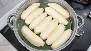 PISANG JANGAN CUMA DIGORENG ATAU DIKOLAK,DIMASAK BEGINI ENAK BANGET UNTUK BUKA PUASA