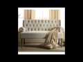 Barryknoll Tufted Upholstered Settee by Charlton Home Barryknoll Tufted Upholstered Settee by Charlton Home