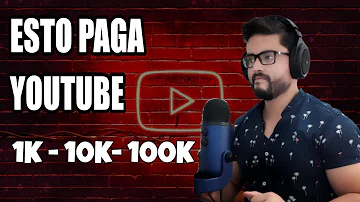 ¿Cuánto paga YouTube por 100.000 visitas?