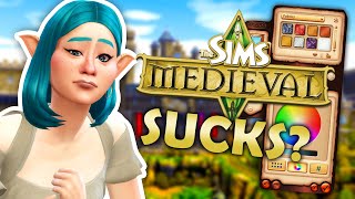 The Sims Medieval has the WORST Build/Buy Mode...