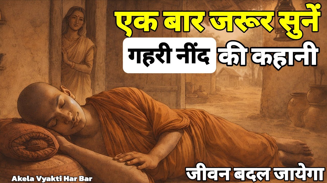 अच्छी और गहरी नींद की कहानी  । Relaxing Deep Sleep Story | Cure Insomnia।@Akelavyaktiharbar