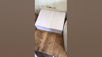 process in making exercise book