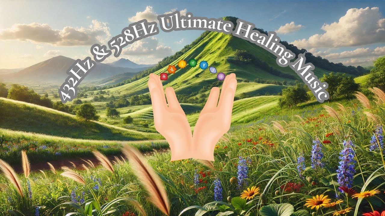 432Hz & 528Hz Ultimate Healing Music | Deep Sleep, Meditation, Stress ...