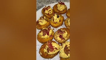 Deep Fried Deviled Eggs #recipe #homecook #foodie #sidedish #ff #egg #deviledeggs