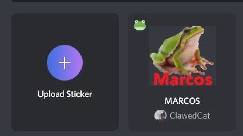 How To Upload STICKERS To Discord! (new update)