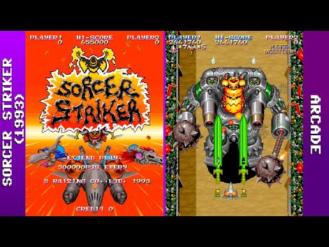 Sorcer Striker Longplay (Arcade) [4K]