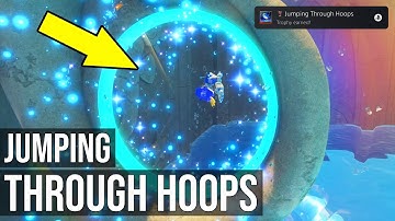 Astro Bot - Jumping Through Hoops Trophy (Leaped Through The Ring In Bubbling Under)