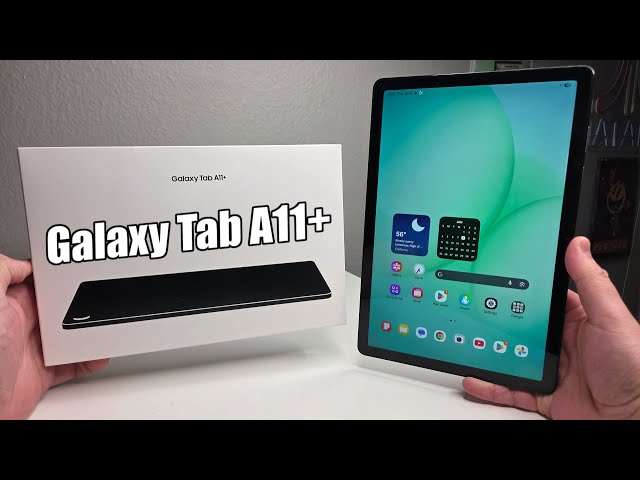 Samsung Galaxy Tab A11+ Unboxing & First Impressions! - YouTube