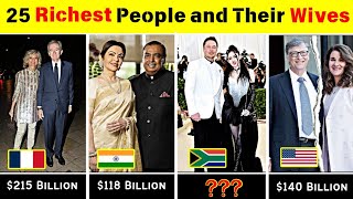 Top 25 Richest People And Their Wives