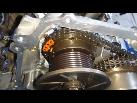 INFINITI FX35  2013 3.5L V6 ENGINE timing chain mark how to replace timing chain