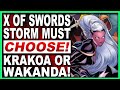 Marauders #13 | Storm Must Choose Between Mutant Krakoa & Wakanda Forever! (X of Swords)