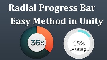 Radial Progress Bar Unity || How to create Progress Bars in Unity in 10 mints with 10 line code