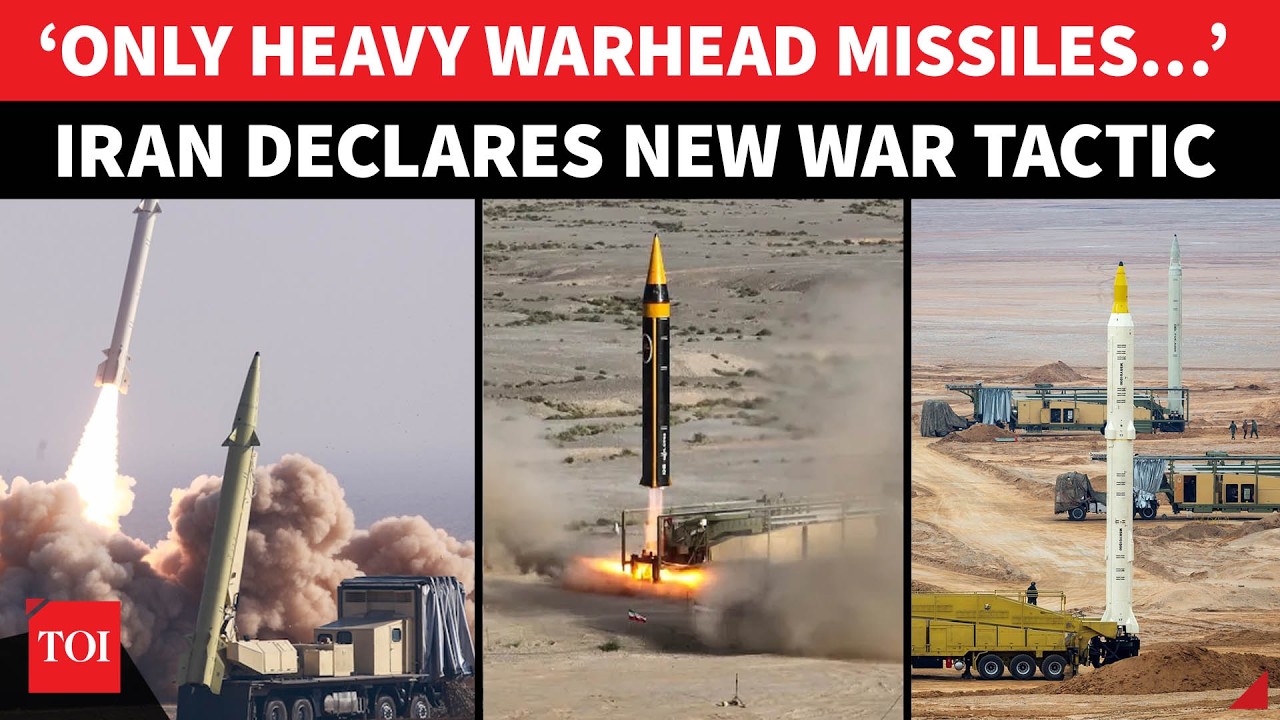 Iran Drops Bombshell, Announces ‘ONE-TON WARHEAD MISSILE’ War Tactic; 'ONLY HEAVY WEAPONS NOW...'