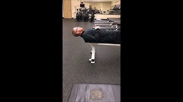Supine Neck Flexion Extension Rotation