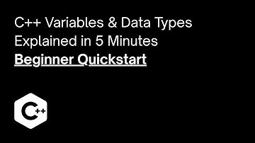 C++ Variables and Data Types Tutorial for Beginners | int, float, string, bool Explained