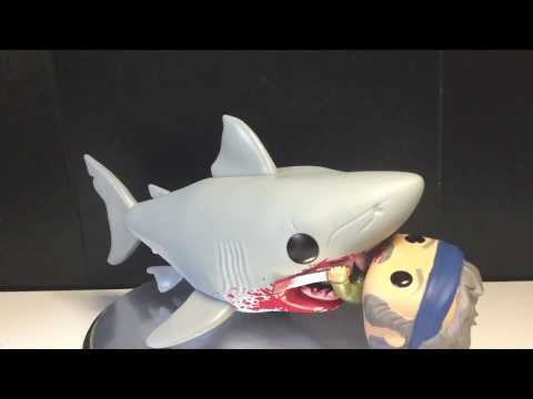 funko pop jaws eating quint