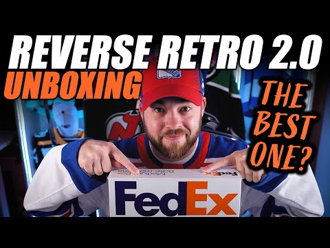 UNBOXING Edmonton Oilers NHL Adidas Reverse Retro 2.0 Jersey 