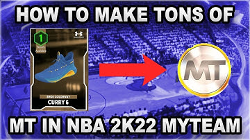 HOW TO MAKE TONS OF MT RIGHT NOW IN NBA 2K22 MYTEAM!! BEST MT MAKING METHOD!!