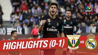 Highlights Cd Legans Vs Real Madrid 01