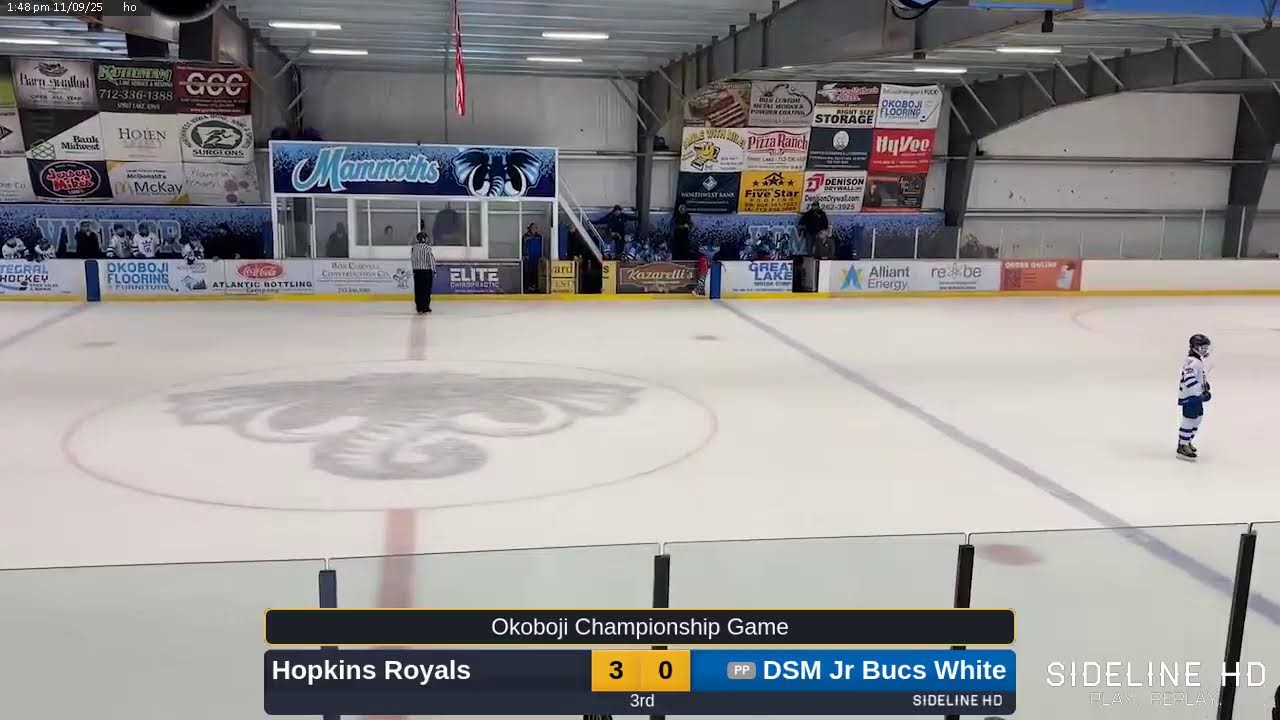 DSM Jr Bucs White vs. Hopkins Royals (2025.11.09)
