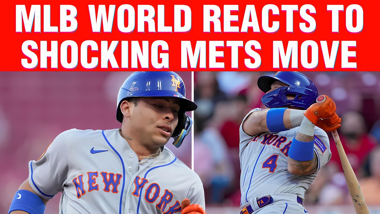 MLB world reacts to shocking Mets move